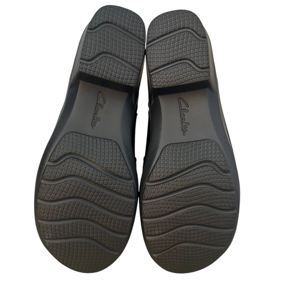 Clark’s Collection Women’s Angie Spice Black Leather Boots Size 7 - Picture 5 of 11